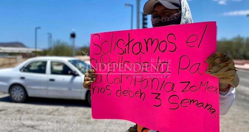 De nuevo. Protestan trabajadores del Deportivo El Piojillo y ciclovía del libramiento por falta de pago
