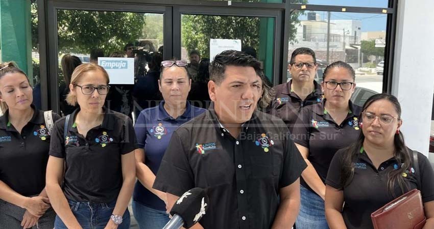 Trabajadores de CECyTE BCS amenazan con paro definitivo; exigen pago de 6 MDP por incumplimiento contractual