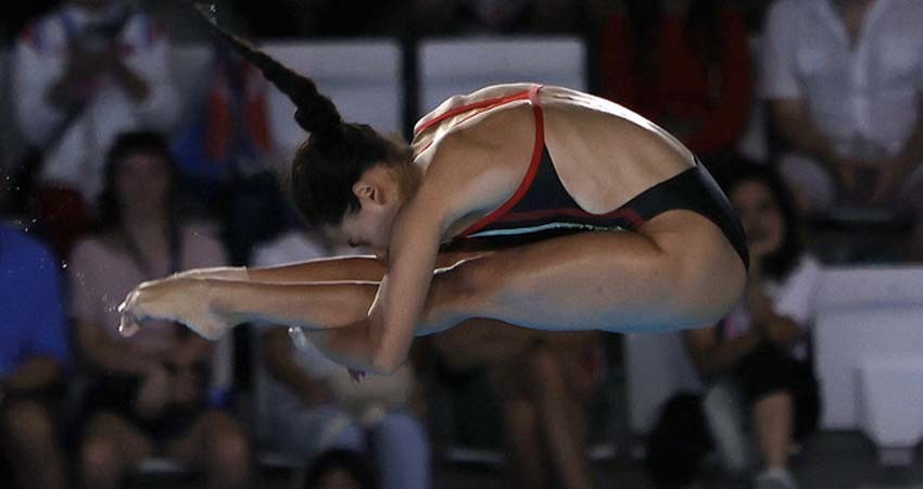 Gabriela Agúndez finaliza en el quinto lugar de la final de plataforma individual Gabriela Agúndez finaliza en el quinto lugar de la final de plataforma individual