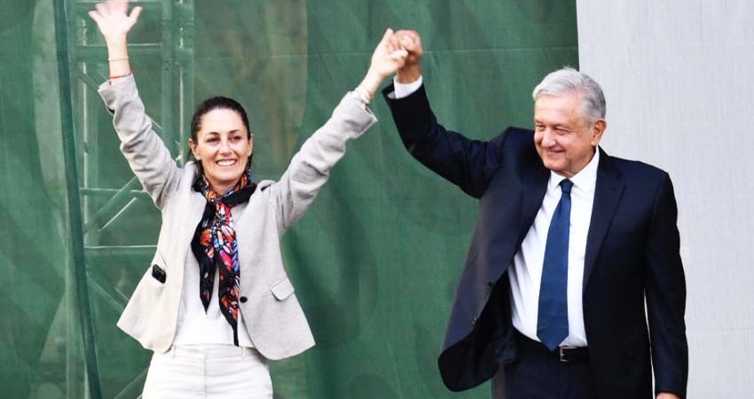 AMLO dice que Sheinbaum superará a Modi como la mandataria más popular del mundo