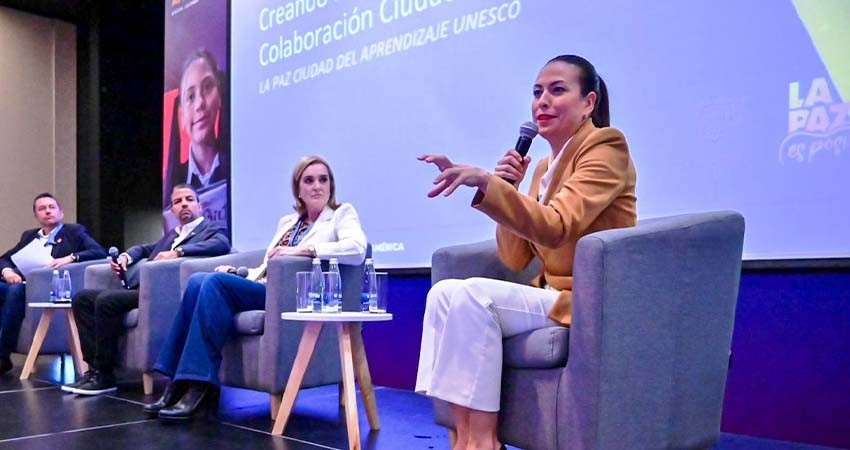 Milena Quiroga, Presidenta Nacional de Ciudades del Aprendizaje de la UNESCO, participa en el Foro de Latinoamérica
