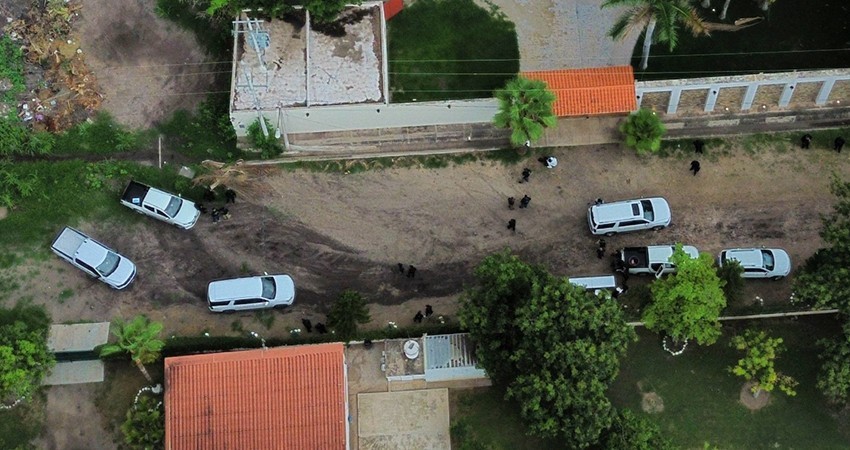 Catea FGR finca donde ocurrió presunto secuestro del 'Mayo' Zambada y muerte de Cuén Catea FGR finca donde ocurrió presunto secuestro del 'Mayo' Zambada y muerte de Cuén