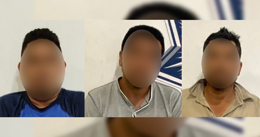 En posesión de armas y cartuchos son detenidas tres personas por la policía estatal