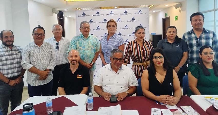 CANACO La Paz se suma a la campaña estatal “Por un turismo libre de trata de personas”