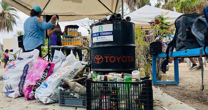 Reciben más de 800 kilogramos de residuos en jornada "Más que Reciclar"