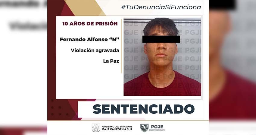 Dan 10 años de prisión a Alfonso “N”, responsable de violación en agravio de una niña