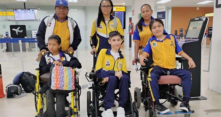 Viajan atletas Sudcalifornianos a los paranacionales CONADE a Oaxaca