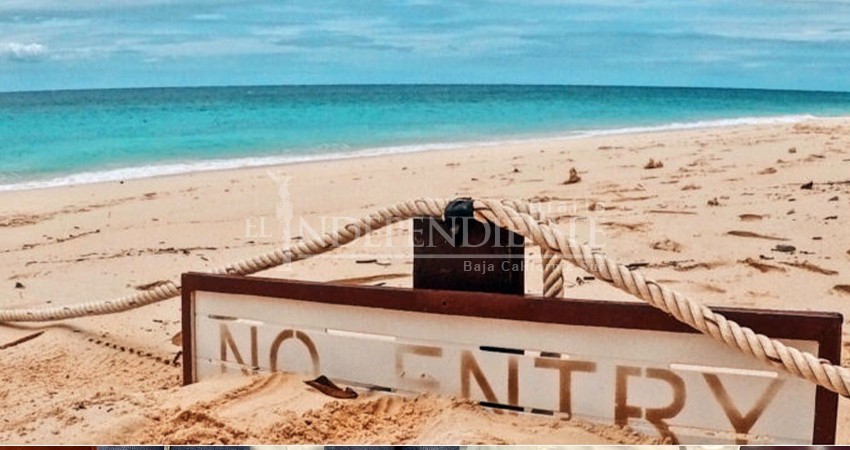 Ayuntamiento de La Paz solicita apoyo ciudadano para liberar acceso a Playa El Saltito