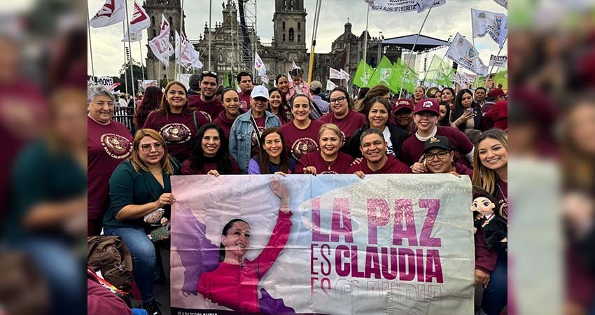 "La transformación de México se consolida con el liderazgo de Claudia Sheinbaum": Milena Quiroga