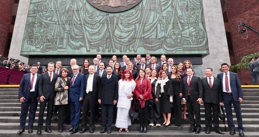 Atestigua Castro Cosío la toma de posesión de Claudia Sheinbaum como presidenta de México