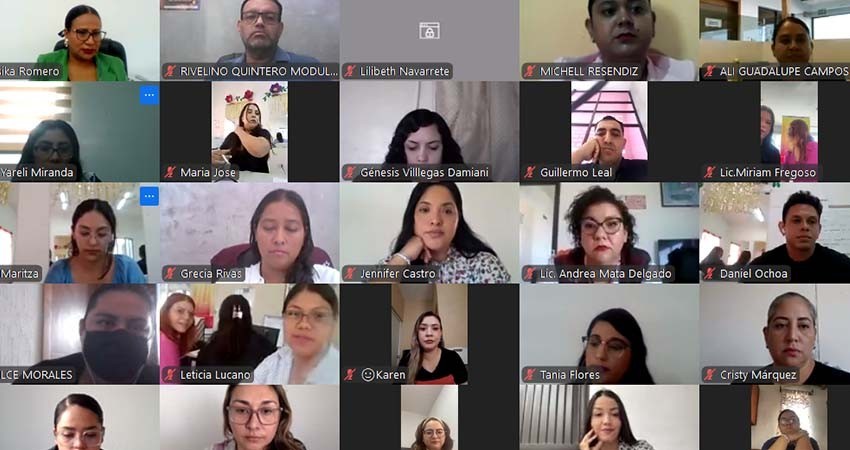 Certifican a personal de ISMUJERES en atención de situación de violencia