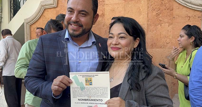 María de Jesús Cruz Medina, nueva directora del Instituto de las Mujeres de Los Cabos María de Jesús Cruz Medina, nueva directora del Instituto de las Mujeres de Los Cabos