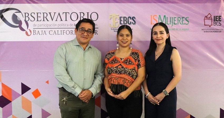 Asume Berenice Serrato, presidencia del observatorio de participación política de las mujeres en BCS