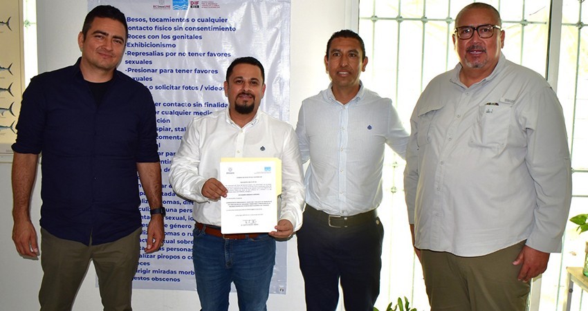 Nombran a Luis Ramón Cárdenas Carranza, nuevo coordinador de FONMAR en Los Cabos