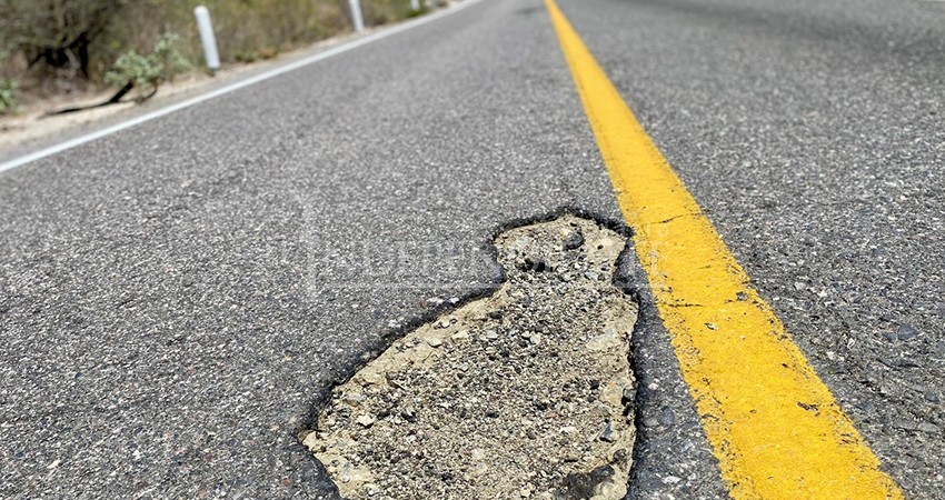 Los baches no son responsables de los siniestros en la transpeninsular: SICT Los baches no son responsables de los siniestros en la transpeninsular: SICT