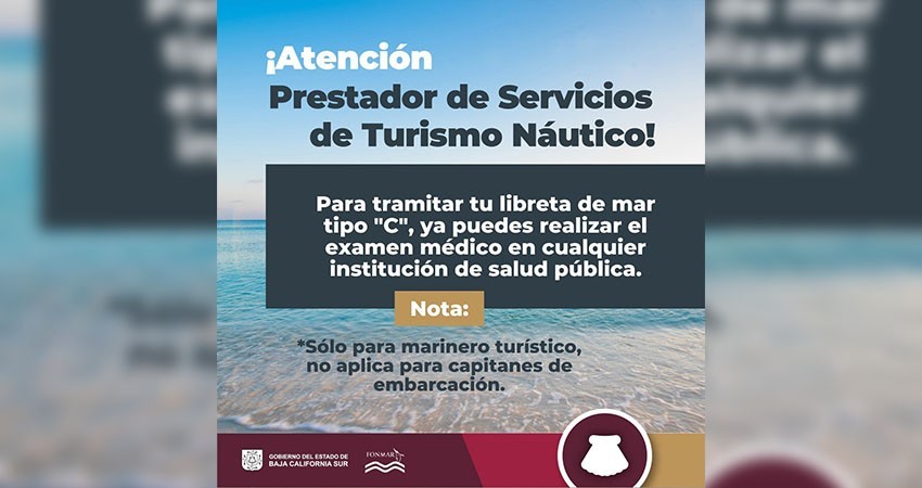 Simplifican trámite de libretas de mar para marineros turísticos Simplifican trámite de libretas de mar para marineros turísticos