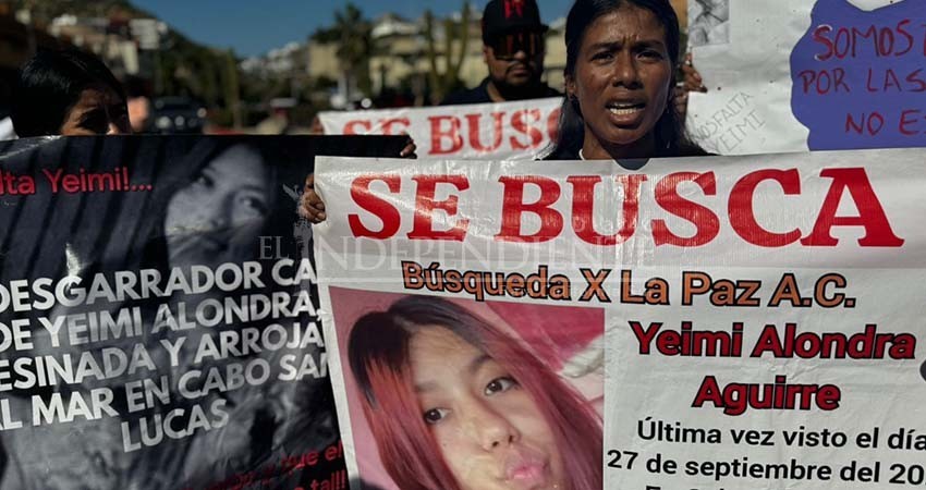 Madre de Yeimi pide a Claudia Sheinbaum destinar más recursos para buscar a su hija