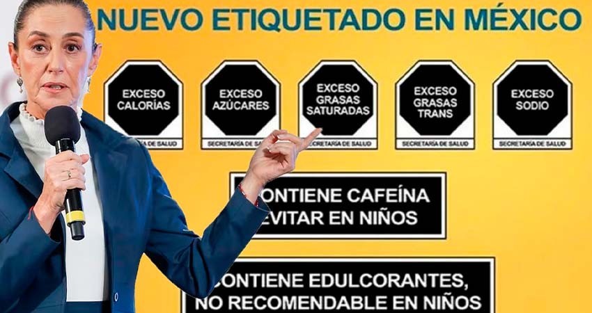 Sheinbaum defiende etiquetado de alimentos ante amparos judiciales Sheinbaum defiende etiquetado de alimentos ante amparos judiciales