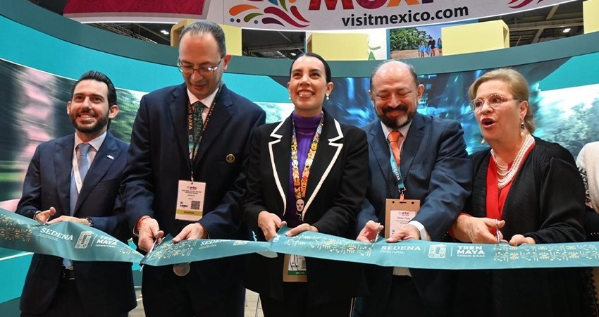 El Tren Maya se destaca en la feria 'World Travel Market 2024' El Tren Maya se destaca en la feria 'World Travel Market 2024'