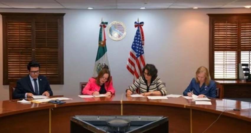 México y EU firman acuerdo para gestión del agua del Río Bravo México y EU firman acuerdo para gestión del agua del Río Bravo
