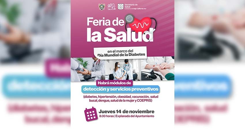 Ciudadanos podrán realizarse pruebas de diabetes en las instalaciones del Ayto de La Paz