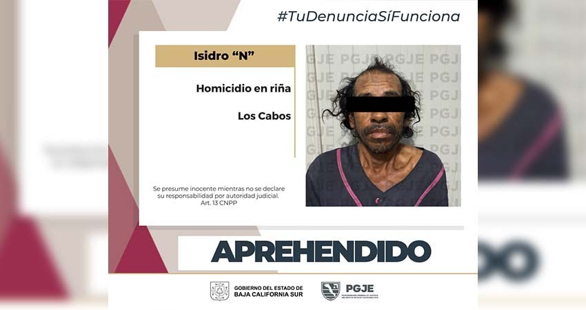 A 2 días del homicidio en riña registrado en CSL aprehenden al probable responsable A 2 días del homicidio en riña registrado en CSL aprehenden al probable responsable