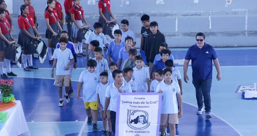 Inauguran juegos Deportivos escolares de educación básica en Cabo San Lucas Inauguran juegos Deportivos escolares de educación básica en Cabo San Lucas