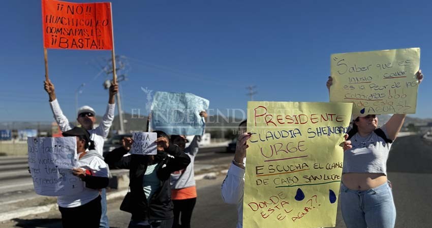 Reconoce CCC grave problema de desabasto de agua: llama a la ciudadanía a no afectar la movilidad de Los Cabos Reconoce CCC grave problema de desabasto de agua: llama a la ciudadanía a no afectar la movilidad de Los Cabos