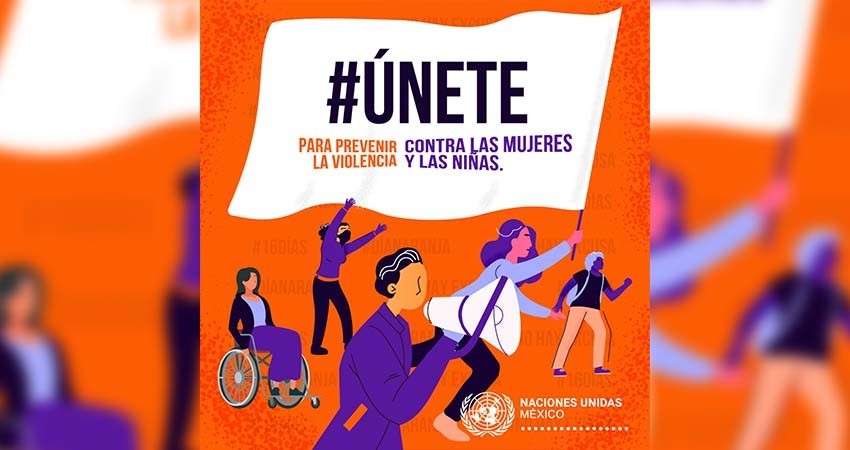 ONU México llama a erradicar violencia contra mujeres y niñas