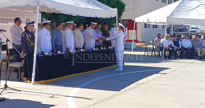 Vicealmirante Arturo García nuevo titular de la Segunda Zona Naval en Cabo San Lucas