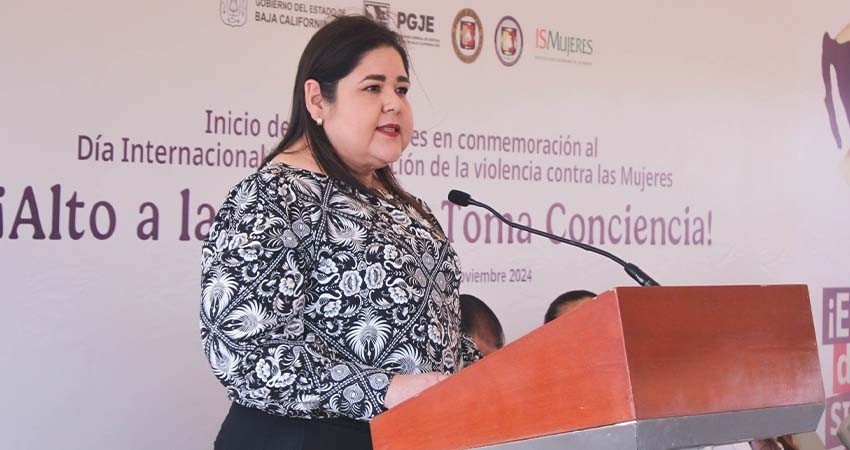 Reafirma el gobierno de BCS su compromiso en la construcción de un futuro libre de violencia para las mujeres