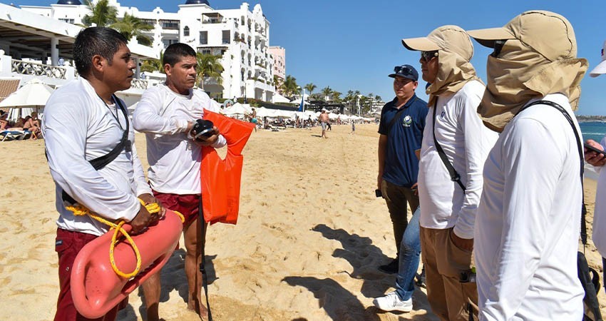 ZOFEMAT Los Cabos supervisa proceso de verificación de las playas