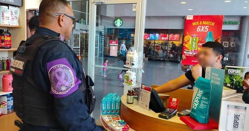 En marcha operativo La Paz segura; respaldan seguridad en plazas comerciales
