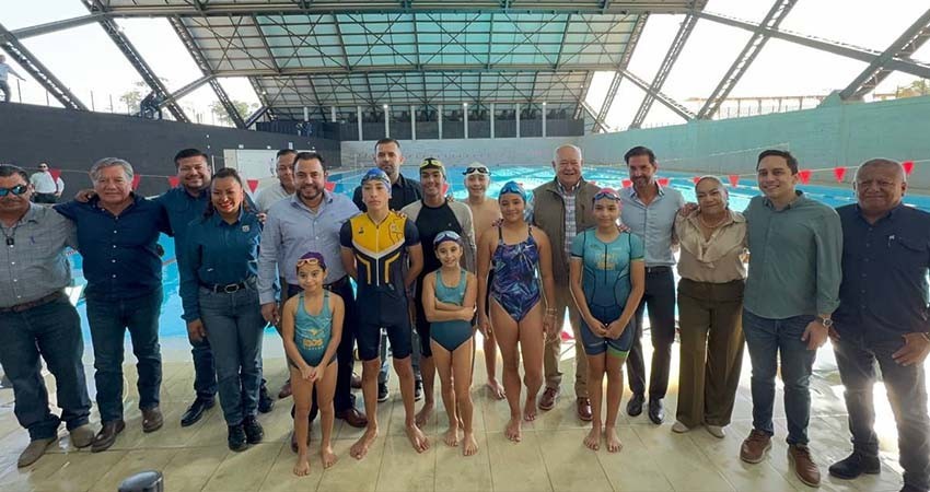 Entrega de Alberca Olímpica en Los Cabos, un desarrollo para el deporte y la comunidad: Castro Cosío