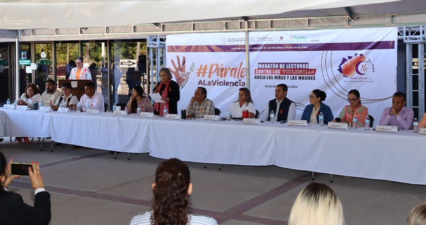 Realiza SEP maratón de lectura contra la violencia de género