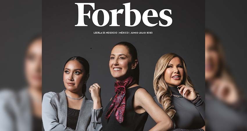 Sheinbaum es la cuarta mujer más poderosa del mundo, según Forbes