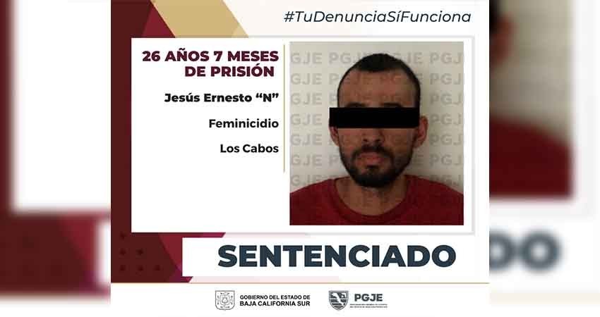 Sentencian a 26 años a Ernesto “N”, feminicida de Daniela “N” Sentencian a 26 años a Ernesto “N”, feminicida de Daniela “N”