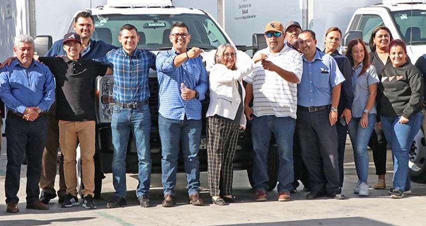Recibe la Secretaría de Salud en BCS nuevas unidades móviles