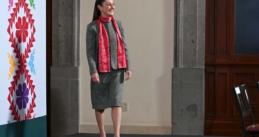 Sheinbaum tiene 78% de aprobación al llegar a sus primeros 100 días en el poder