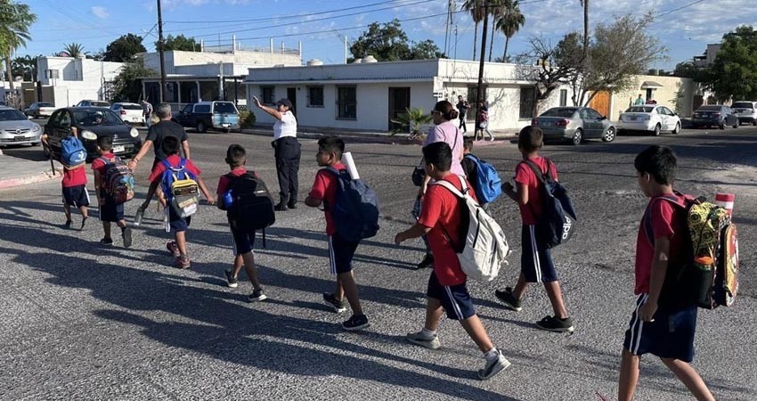 Preparada la Policía Municipal para el regreso a clases Preparada la Policía Municipal para el regreso a clases