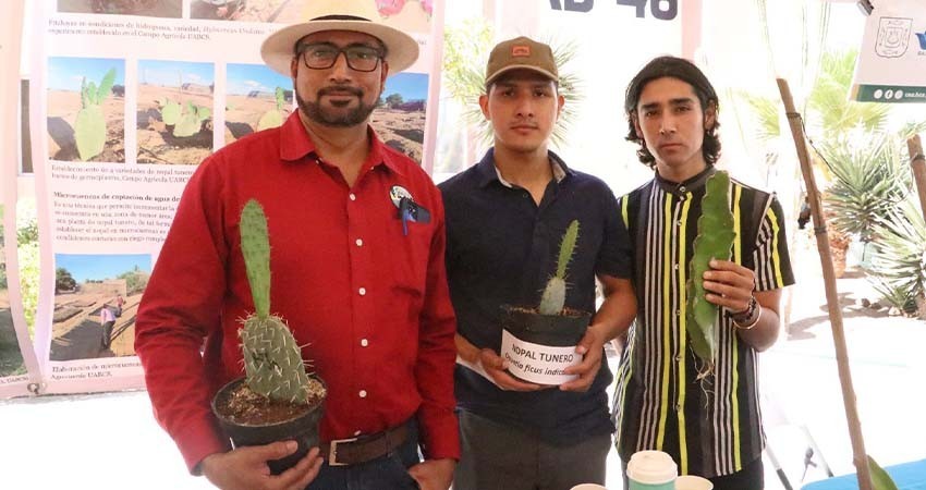 Impulsa UABCS la agricultura sostenible en zonas áridas mediante el estudio de cactáceas y fruta-les