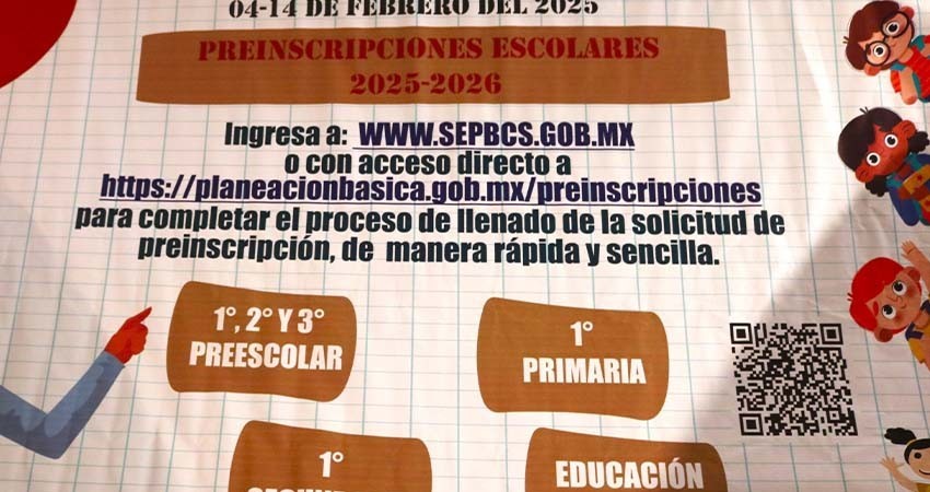 Presenta SEP plataforma de preinscripciones para el ciclo 2025-2026