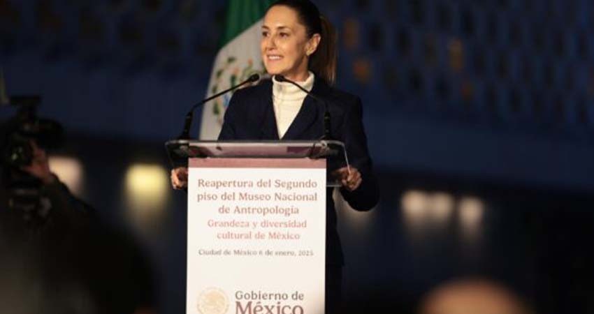 La pobreza y el desempleo disminuyeron en México, asegura Sheinbaum