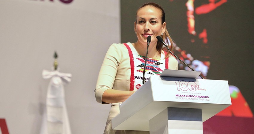 Destaca la alcaldesa de La Paz avances en seguridad, movilidad e infraestructura en sus primeros 100 días de gobierno