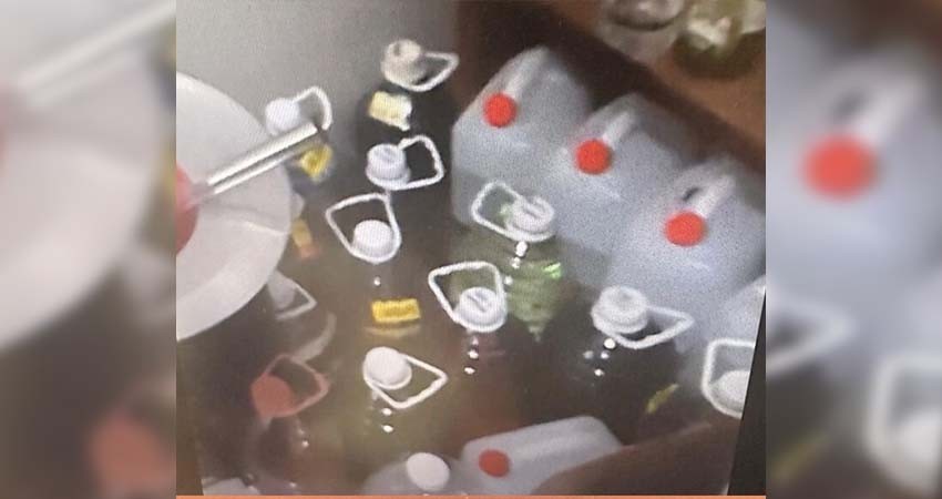 Por falsificación de bebidas alcohólicas vinculan a proceso a una persona en BCS Por falsificación de bebidas alcohólicas vinculan a proceso a una persona en BCS