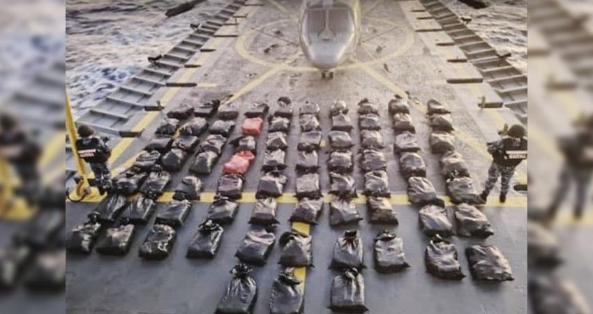 Aseguran en CSL más de dos toneladas de cocaina