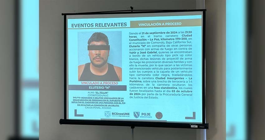 Vinculados a proceso los probables responsables del asesinato de elementos de la SSPE y comuni-dad de El Sargento