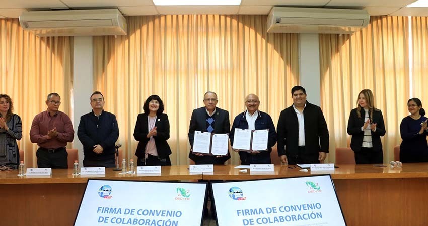 UABCS y CECYTE-BCS firman convenio de colaboración para fortalecer la educación y la vincula-ción académica