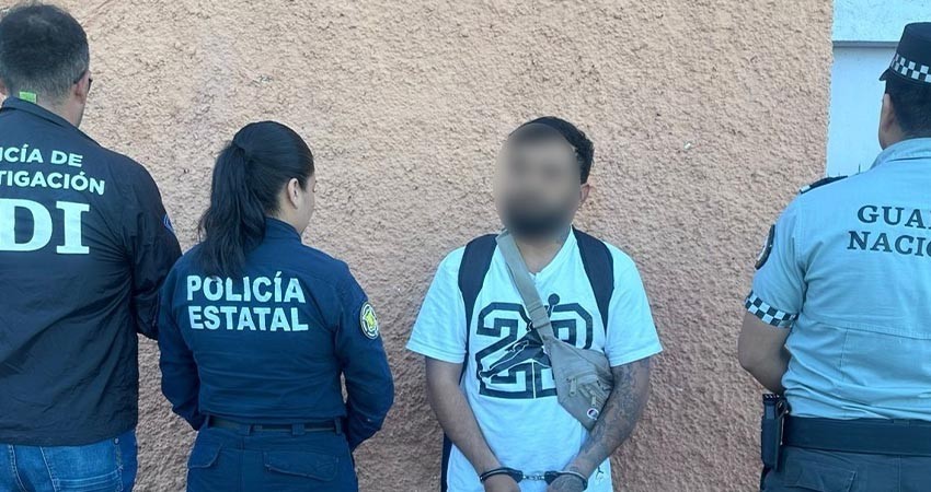 En operativos interinstitucionales, se aseguran tres personas y sustancias ilícitas