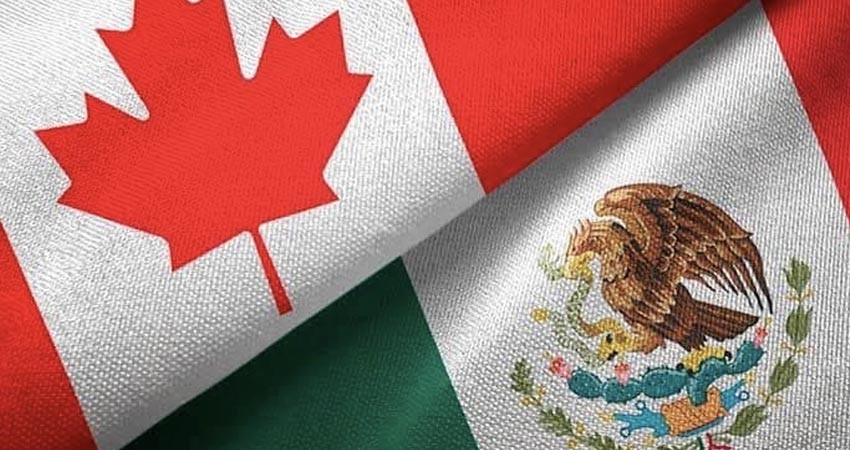 México y Canadá reaccionan a los aranceles de USA México y Canadá reaccionan a los aranceles de USA